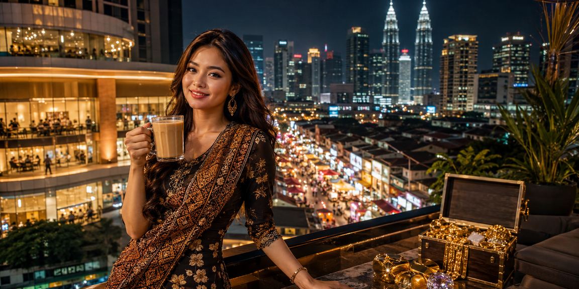 Pemain Malaysia menikmati pertaruhan sukan dalam talian di Kuala Lumpur